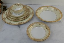 Antique 7-Piece One Place Setting 1918 Noritake Grafton picture