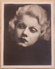 WOW HOLLYWOOD JEAN HARLOW Iconic Portrait 1930s Double Weight Mitchell OVERSIZE picture
