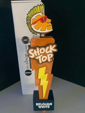 ✅ NIB Shock Top Beer Tap Handle New Version Belgian White Bar Kegerator picture