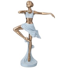 Lefard Ballerina Figurine Polystone Ballet Dancer Statue 11
