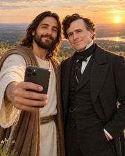 Jesus Selfie with Franklin Pierce 8