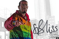 Stephen Bliss autographed 4x6 photo Artist Rockstar Grand Theft Auto COA LOOK picture