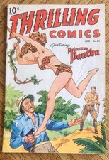 Thrilling Comics # 66 (VG 4.0) 1948. GGA Alex Schomburg cover. picture