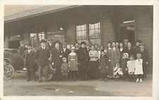 1910s Wells Fargo Express Office Train Depot Wealthilye Asian & Black Man Photo  picture