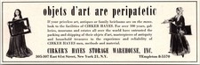 Cirker's Hayes Storage Warehouse Inc 305-307 East 61St St NY NY 1968 Ad 4AK8-1 picture