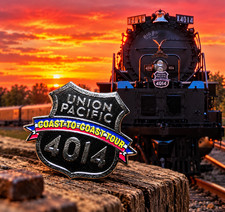 Union Pacific Big Boy 4014 Coast to Coast tour 2026 souvenir pin-NEW picture