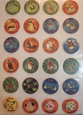 Pokemon Tazos 3 Johto Complete Set 160/160 Reedition South America Pogs Flips picture