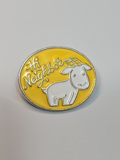Hi Neighbor Lapel Pin Beekman 1802 Boys Goat Milk Skin Care Products* picture