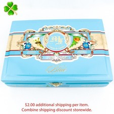 My Father Cigars Robusto Blue Empty Wood Cigar Box 8.75