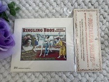 Vintage 1974 Ringling Bros. Circus Print-May Wirth Bareback Rider-Saddleback picture