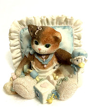 Calico Kittens Figurine 