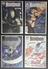 Marc Spector Moon Knight #1, Lot of 4 Standard Covers, NM/Better, Marvel picture