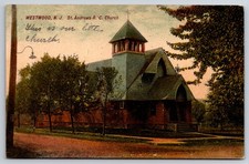 Westwood New Jersey St. Andrew's Roman Catholic Church Postcard picture
