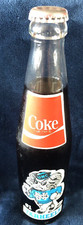 1981-82 North Carolina Tar Heels National Champions Coca Cola Full Bottle 10oz picture