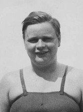 British Swimmer Ethel Sunny Lowry 1 Old Photo picture
