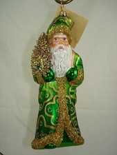 Ino Schaller Christmas Ornament Vintage Glass Limited Edition With Tag  picture