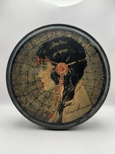 Vtg Art Deco Tin Gloria Swanson, Henry Clive-Canco Beautebox RARE 10” GC picture