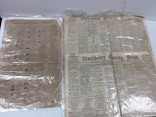1805 PHILADELPHIA GAZETTE & 1861 PROVIDENCE EVENING PRESS (2) picture