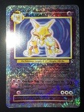 2002 POKEMON LEGENDARY COLLECTION #1 ALAKAZAM-REVERSE FOIL  picture