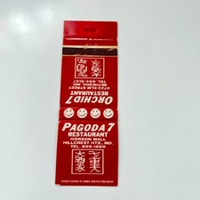 Pagoda 7 Restaurant Hillcrest Hts. MD Vintage Matchbook Cover TMB66-5 picture