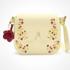 2026 Disney Parks Loungefly Beauty And The Beast Belle Crossbody Bag NEW picture