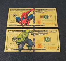 Marvel comics Spider-Man and the incredible Hulk collectible mint picture