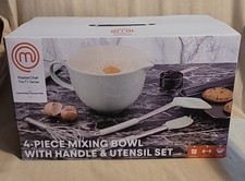 Master Chef Oven Safe Mixing Bowl W Utensils Set picture