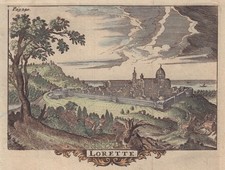 View of Loreto by Pieter Van der Aa. 