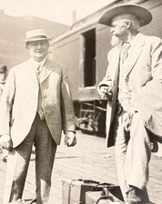 1913 Buffalo Bill Cody Harry Tammen Original Photo Kansas City Depot Wild West picture