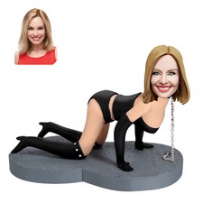 Sexy Chain Up Woman Custom Bobblehead Custom Action Figure Based on Your Photo picture