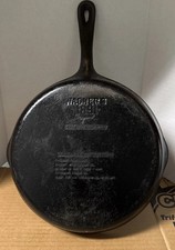 Vintage Wagner's 1891 Original 10.5 Inch Cast Iron Skillet Seasoned picture