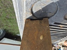Antique Blacksmith's Swage Block, Cast Iron, 65lbs, 12