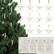 Roowest 36 Sets Religious Christmas Ornaments Bulk Christmas Christian Gifts ... picture
