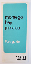 Montego Bay Jamaica Port Guide P & O Travel Souvenir Pamphlet Guide Map 1972 picture