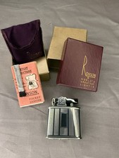 NOS Vintage Ronson Standard Lighter Newark NJ -  Chrome Unengraved picture