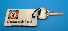 Vintage Playboy Club Hotel Lake Geneva Wisconsin Room Key #4220 Original Tag picture
