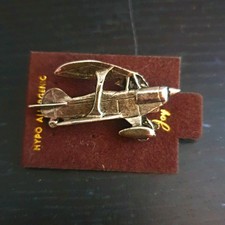 NYPO Hypno Aviation Airplane Lapel Pin on Card - Badge & Pin picture