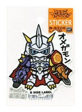 DIGIMON Sticker Omnimon B-SIDE LABEL Japan Exclusive WATERPROOF picture