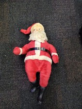 Vintage RARE 40's/50's Large Plush Musical Santa Doll picture