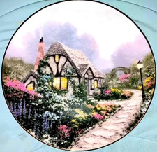 Knowles Collector Plate by Thomas Kinkade (Chandler's Cottage)  picture