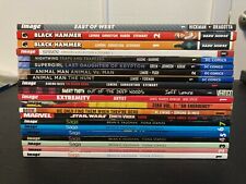 Comic Trade Paperback LOT of 21 volumes Image, Marvel, DC, Dark Horse, Boom picture