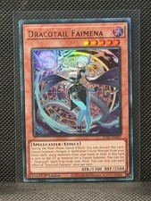 2025 Yu-Gi-Oh TCG Justice Hunters - Dracotail Faimena #JUSH-EN002 Ultra Rare picture