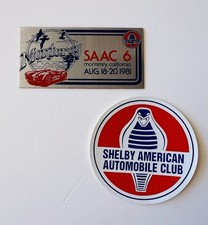 Vintage SAAC Shelby American Automobile Club Ephemera Lot 1981-1987 Cobra picture