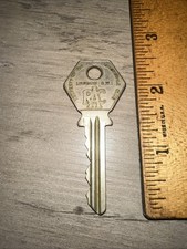 Vintage RAC Royal Automobile Club Members roadside emergency call box Key picture
