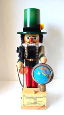 Steinbach Volkskunst Christoph Columbus Nutcracker 1492-1992 Globe Black Cat picture