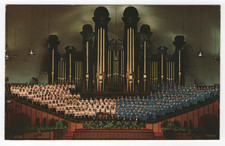 World-Famous Choir and Organ of the Mormon Tabernacle Salt Lake City UT Postcard picture
