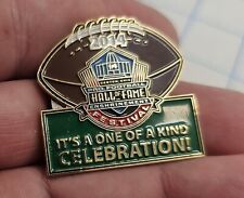 VTG Lapel Pinback Hat Pin Gold Tone 2014 NFL hall Of Fame Celebration Pin  picture
