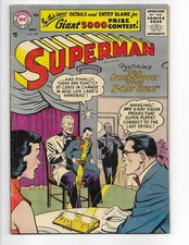 Superman 109 1956 Marvel Comics VG+ 4.5 Lois Lane Perry White picture