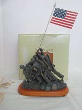 Vanmark American Heroes Iwo Jima Memorial US Marines Flag Raising Sculpture NIB picture