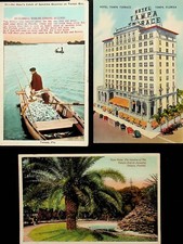 THREE VINTAGE FLORIDA POSTCARDS - FF-20 picture